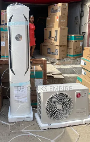 Photo - Brand New Lg Inverter 2ton Standing Air Conditioner (Copper)