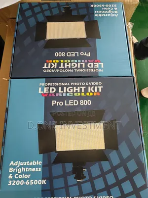 Professional Photo Video Led 800 Pro Light With Stand