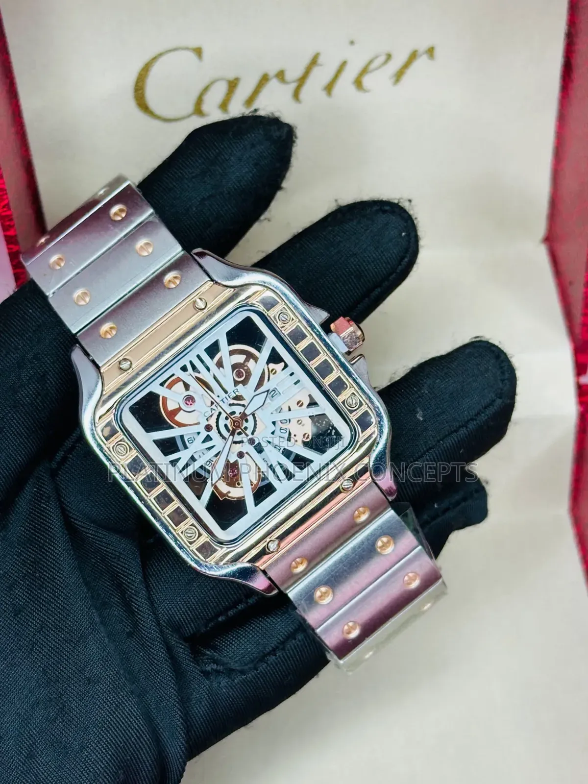 Cartier Chain Hand Wristwatch