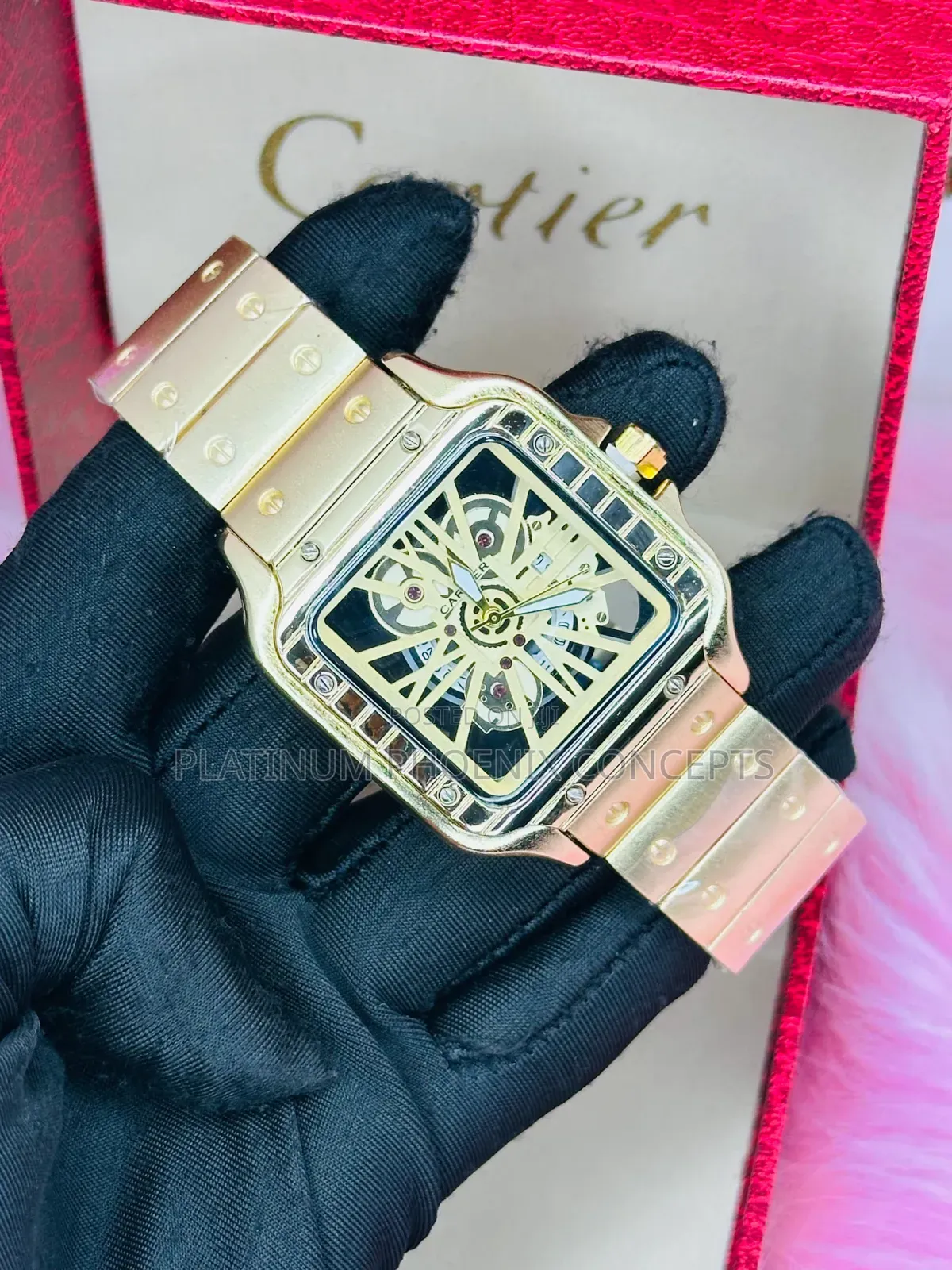 Cartier Chain Hand Wristwatch