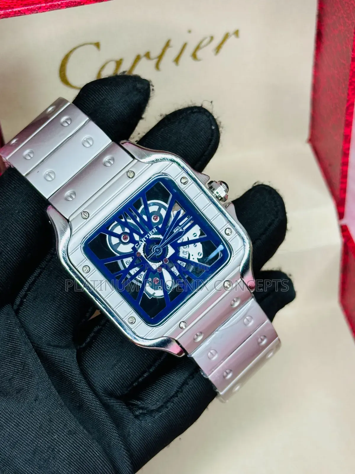 Cartier Chain Hand Wristwatch