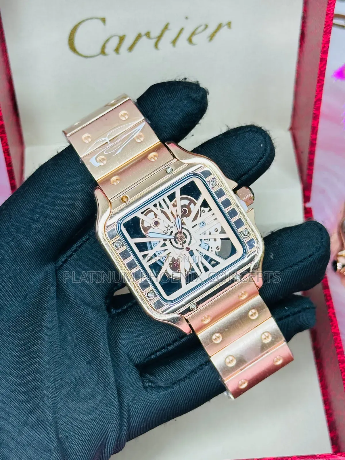 Cartier Chain Hand Wristwatch