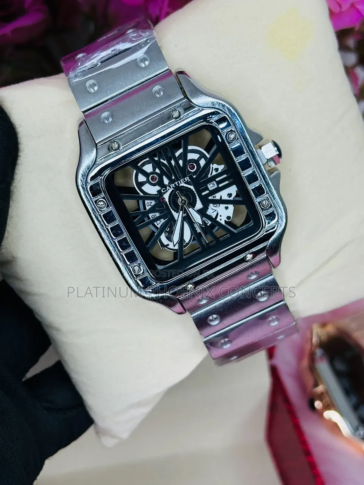 Cartier Chain Hand Wristwatch