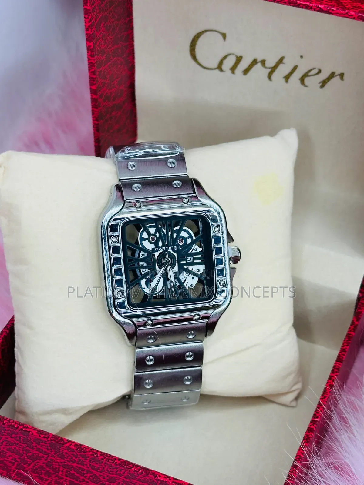 Cartier Chain Hand Wristwatch