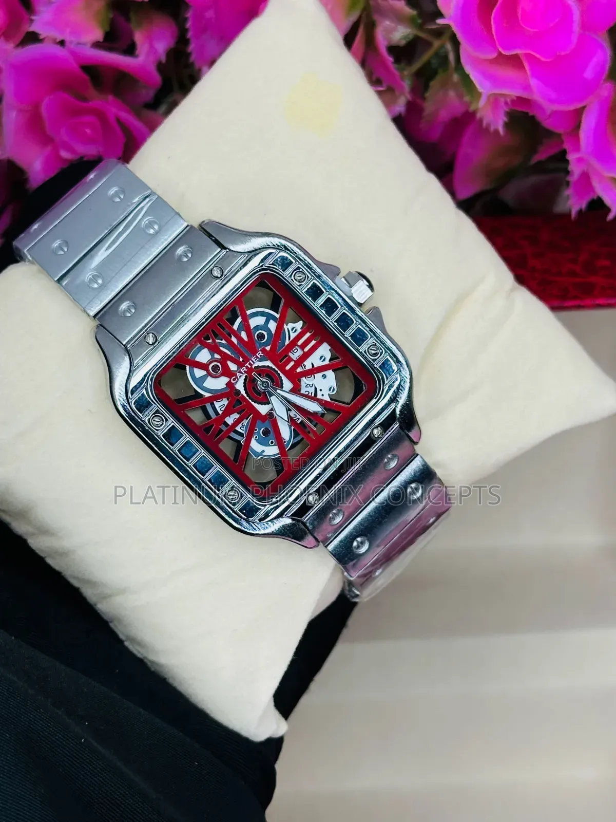 Cartier Chain Hand Wristwatch