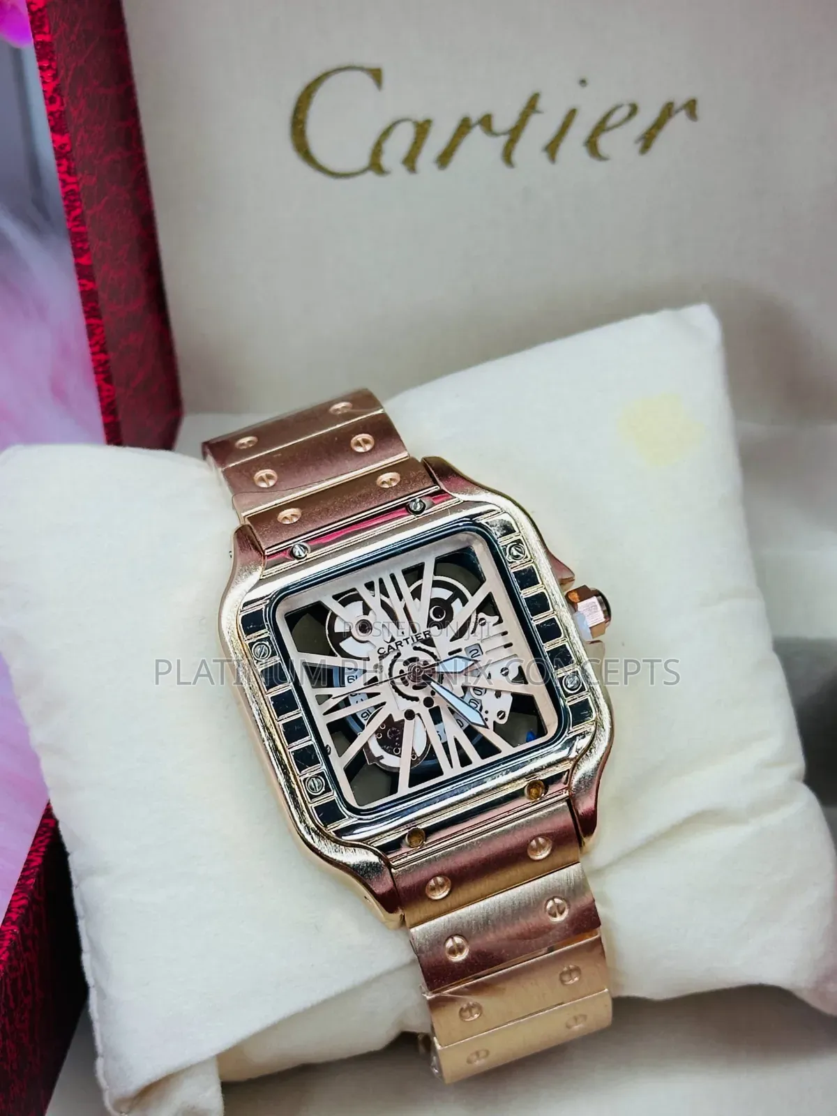 Cartier Chain Hand Wristwatch