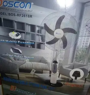 18" Boscon Rechargeable Quality Standing Fan