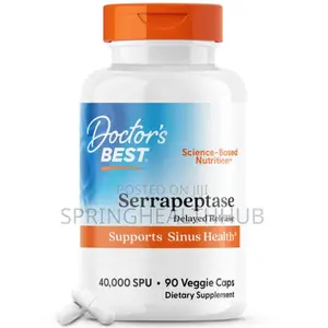 Doctor's Best Serrapeptase 40,000 Spu | | Exp 05/2027
