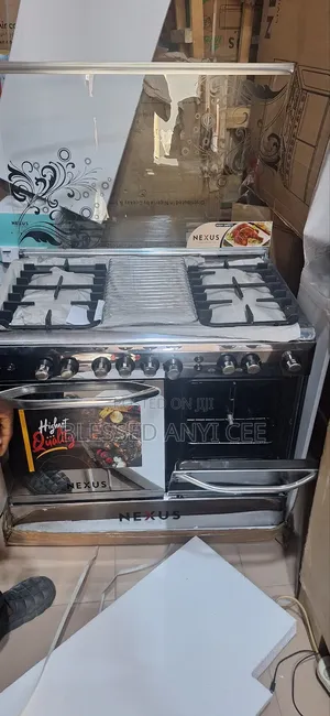 Semi Industrial Nexus 6burner Double Oven Automatic Ignition