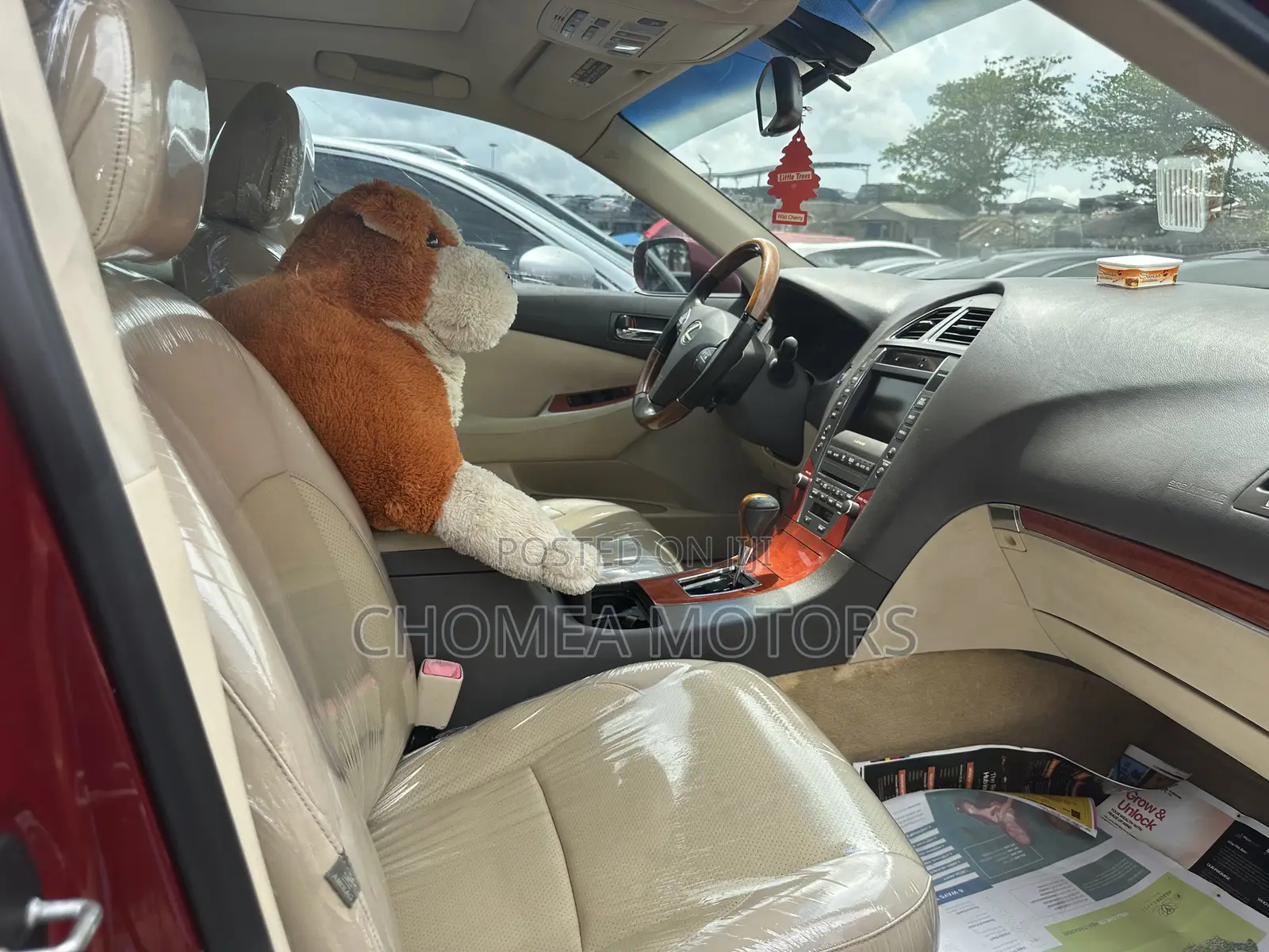 Lexus ES 350 2011 Red