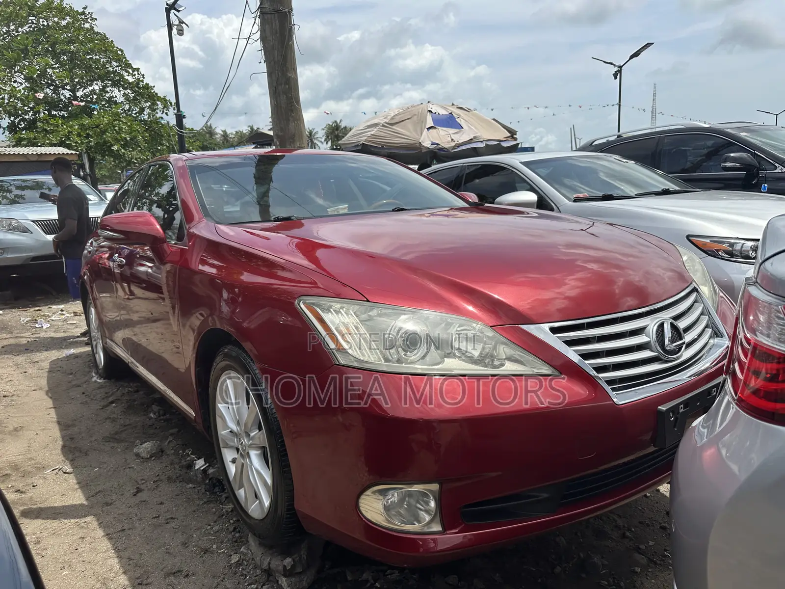 Lexus ES 350 2011 Red