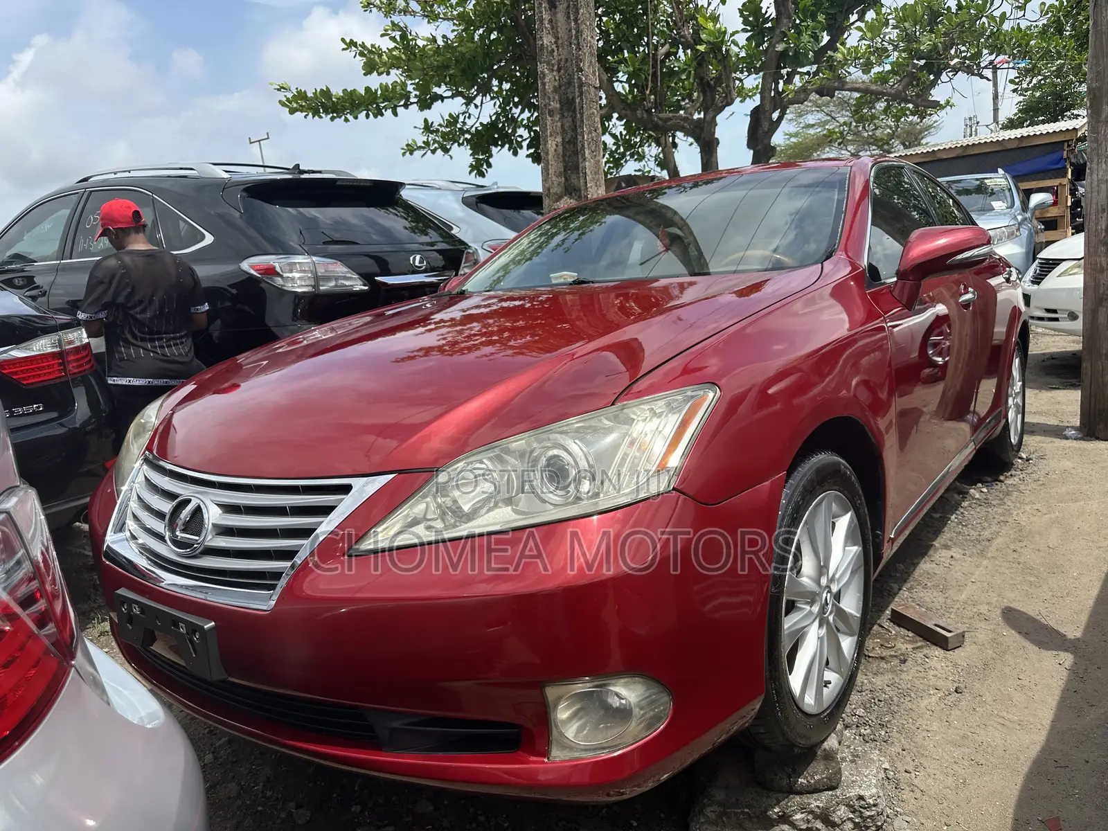 Lexus ES 350 2011 Red