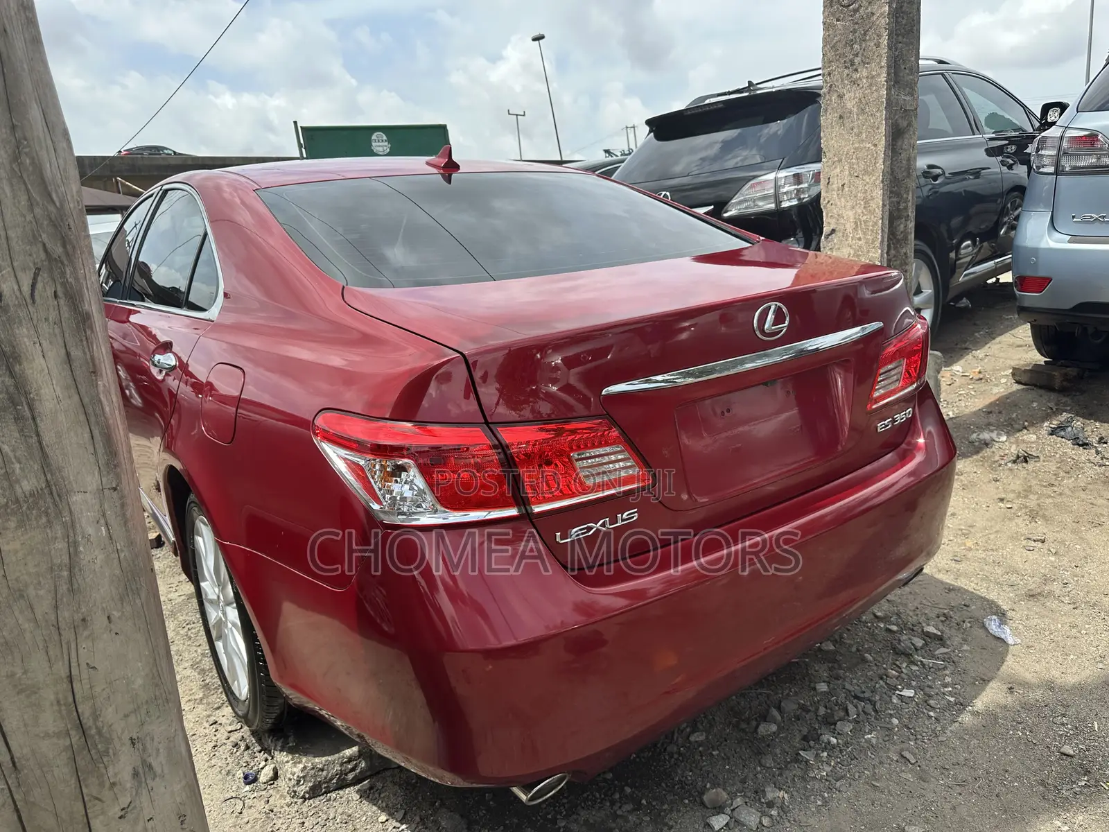 Lexus ES 350 2011 Red