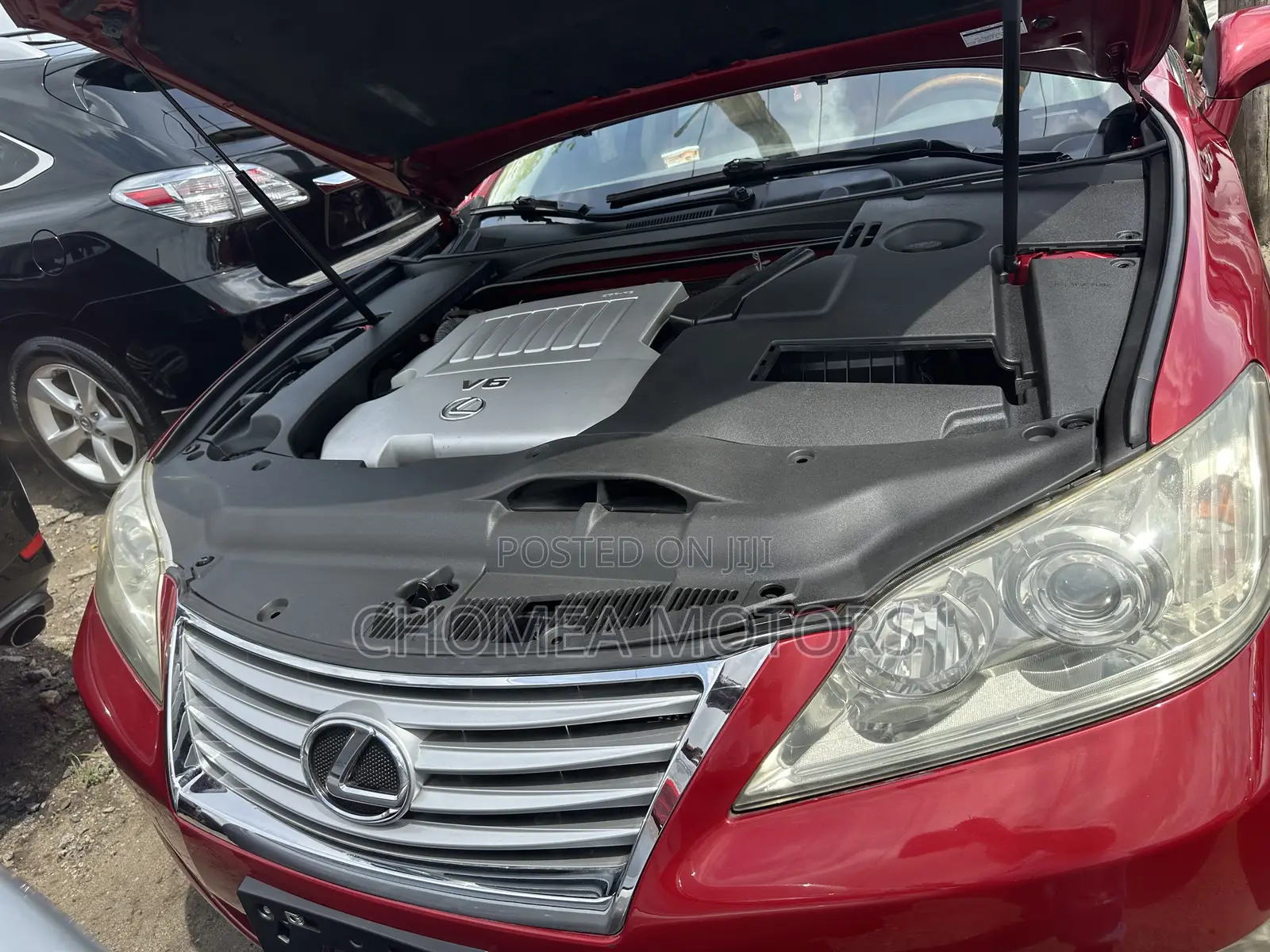 Lexus ES 350 2011 Red