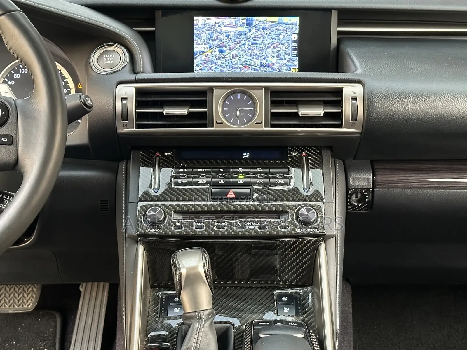 Lexus IS 350 AWD 2014 Blue