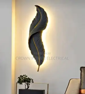 Beautiful Wall Feather Light