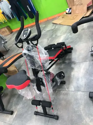 Brand New Multifunctional Sit Up Bench With Stationary Bike