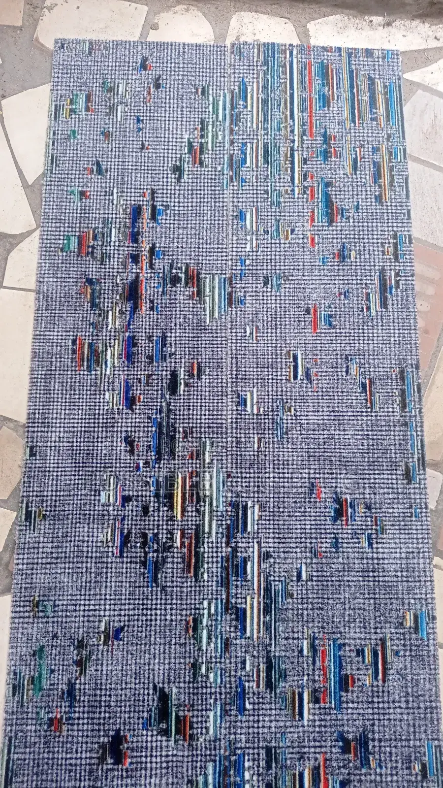 Multi Color Rug Tiles.