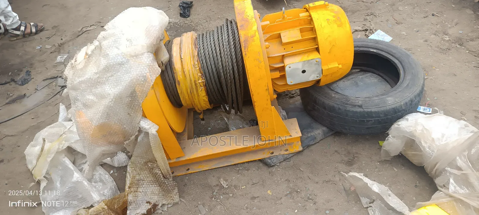 Electric Winch 10 Tons