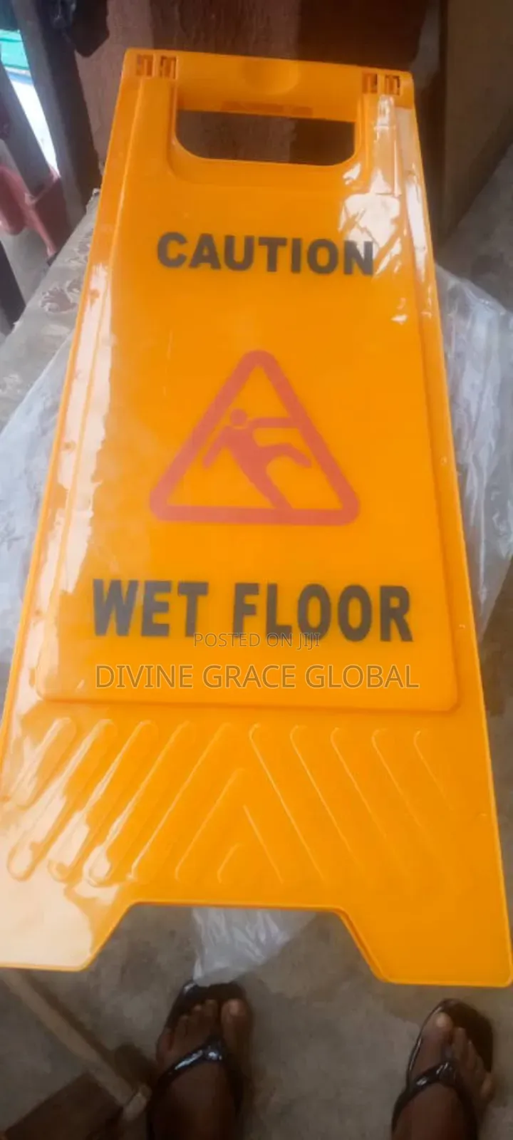 Caution Wet Floor