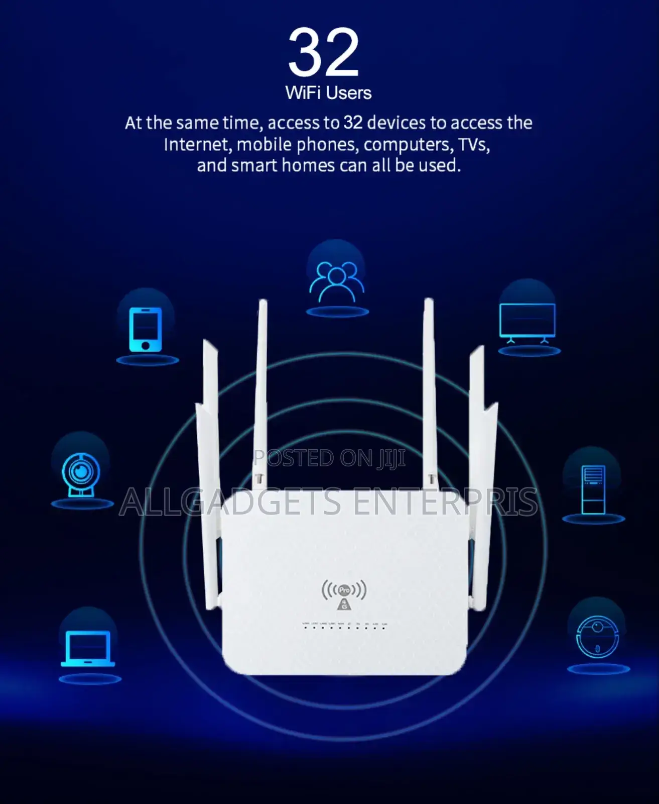 5g 4g Universal Router With 6 Antenna