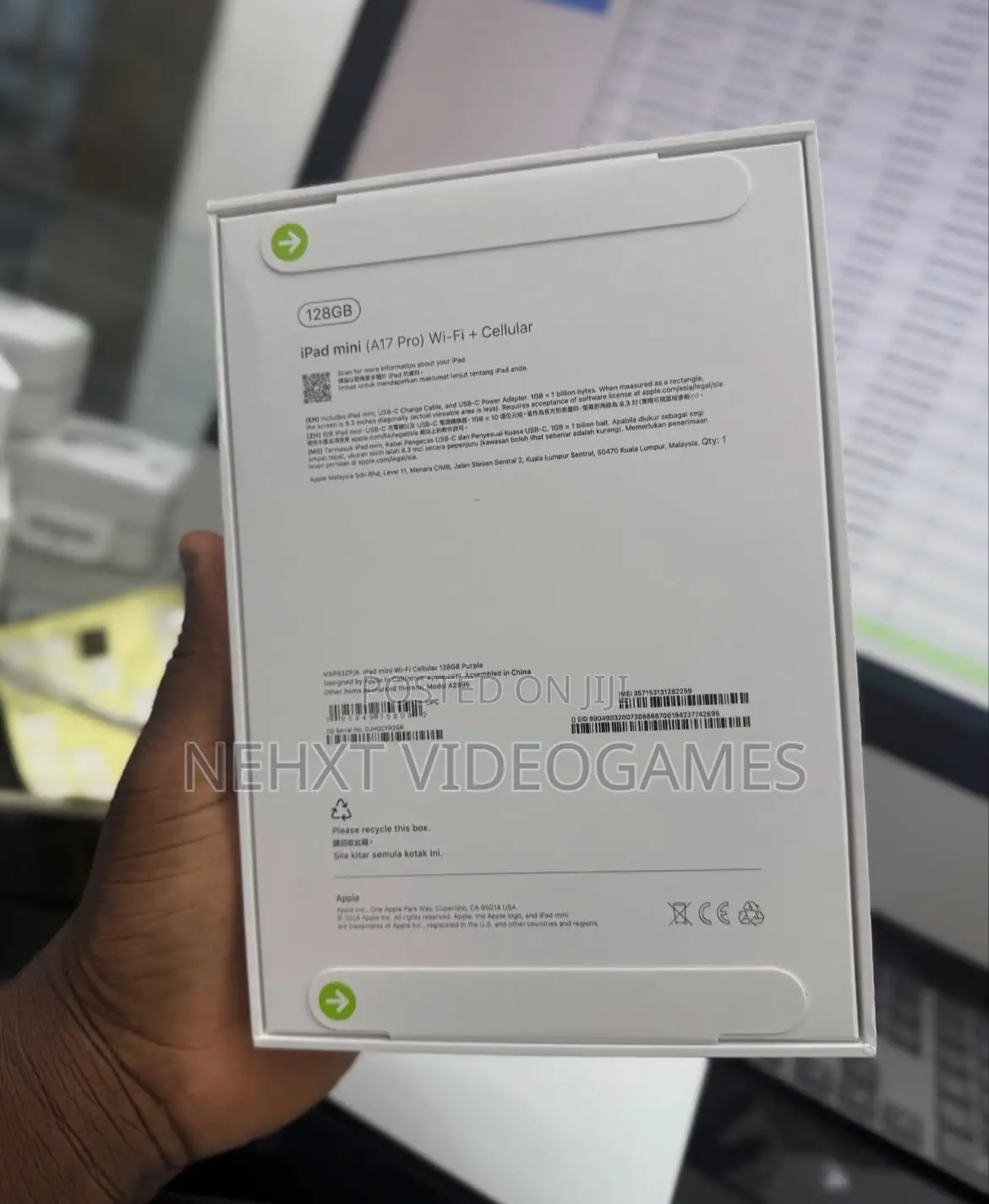New Apple iPad mini (2024) 128 GB