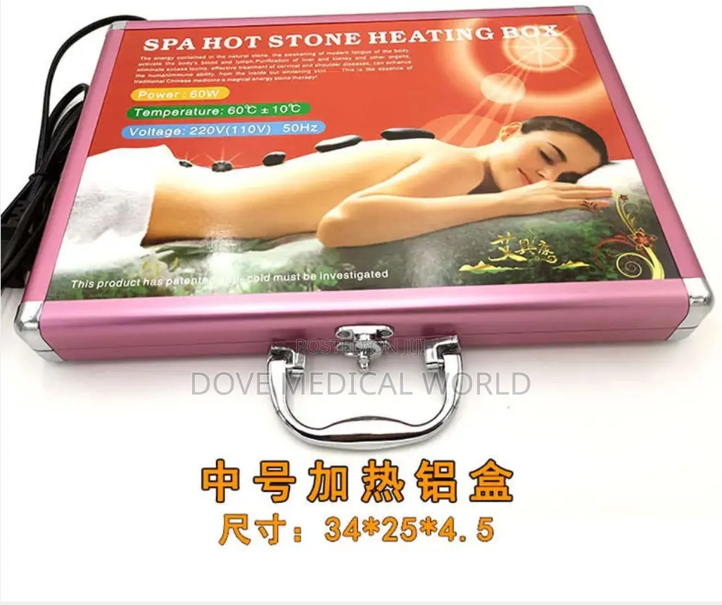 Hot Stones + Electric Heating Box