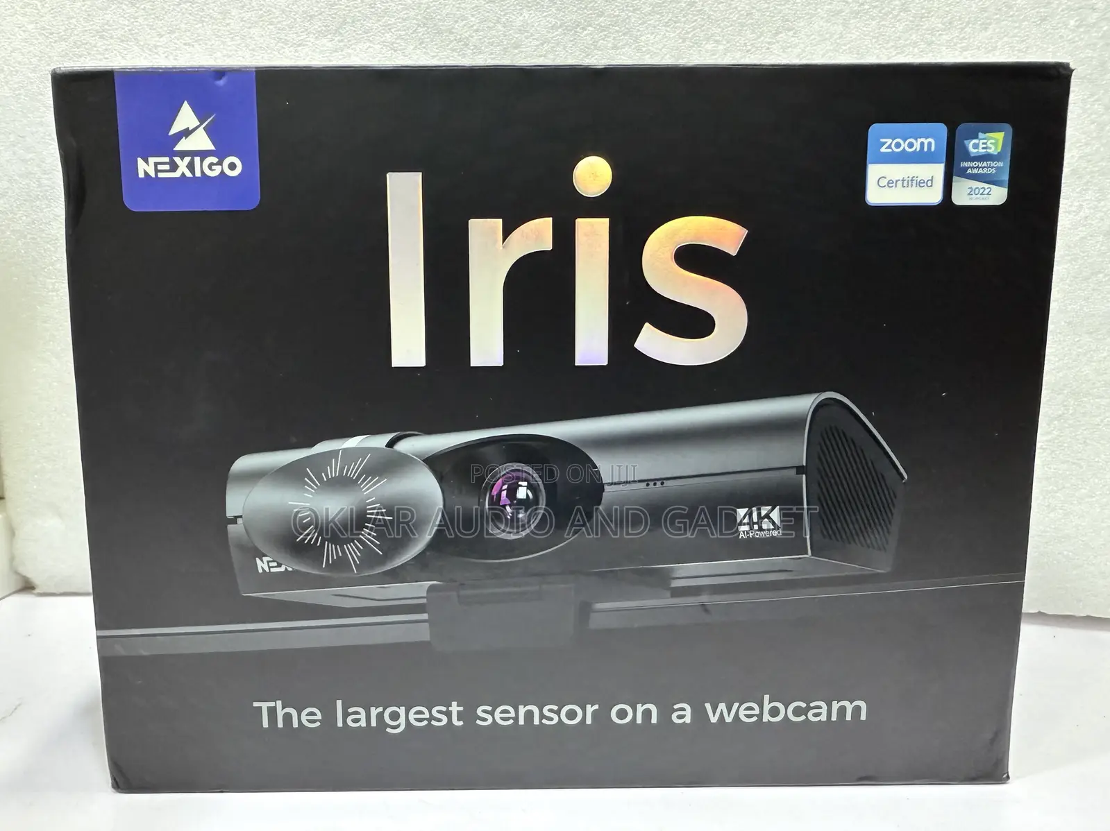 Nexigo Iris 4k Sensor Webcam