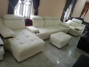 Luxury 7 Seaters Leather Sofa Set