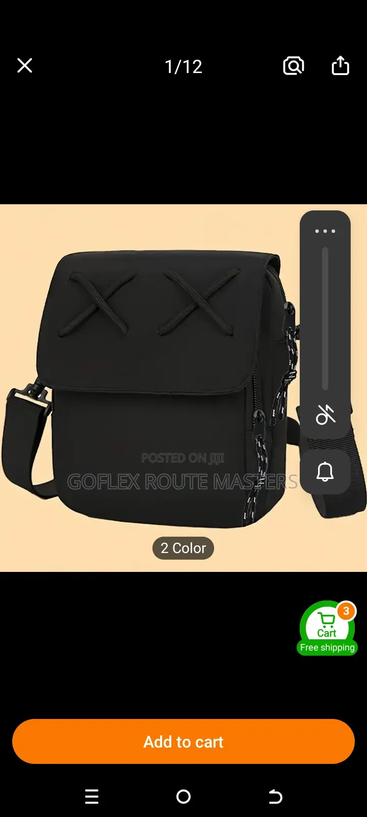 Lightweight Cross Shoulder Bag