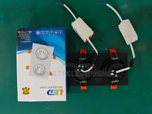 1pcs Double Square Led Downlight Light Cob Ceiling Spotligh