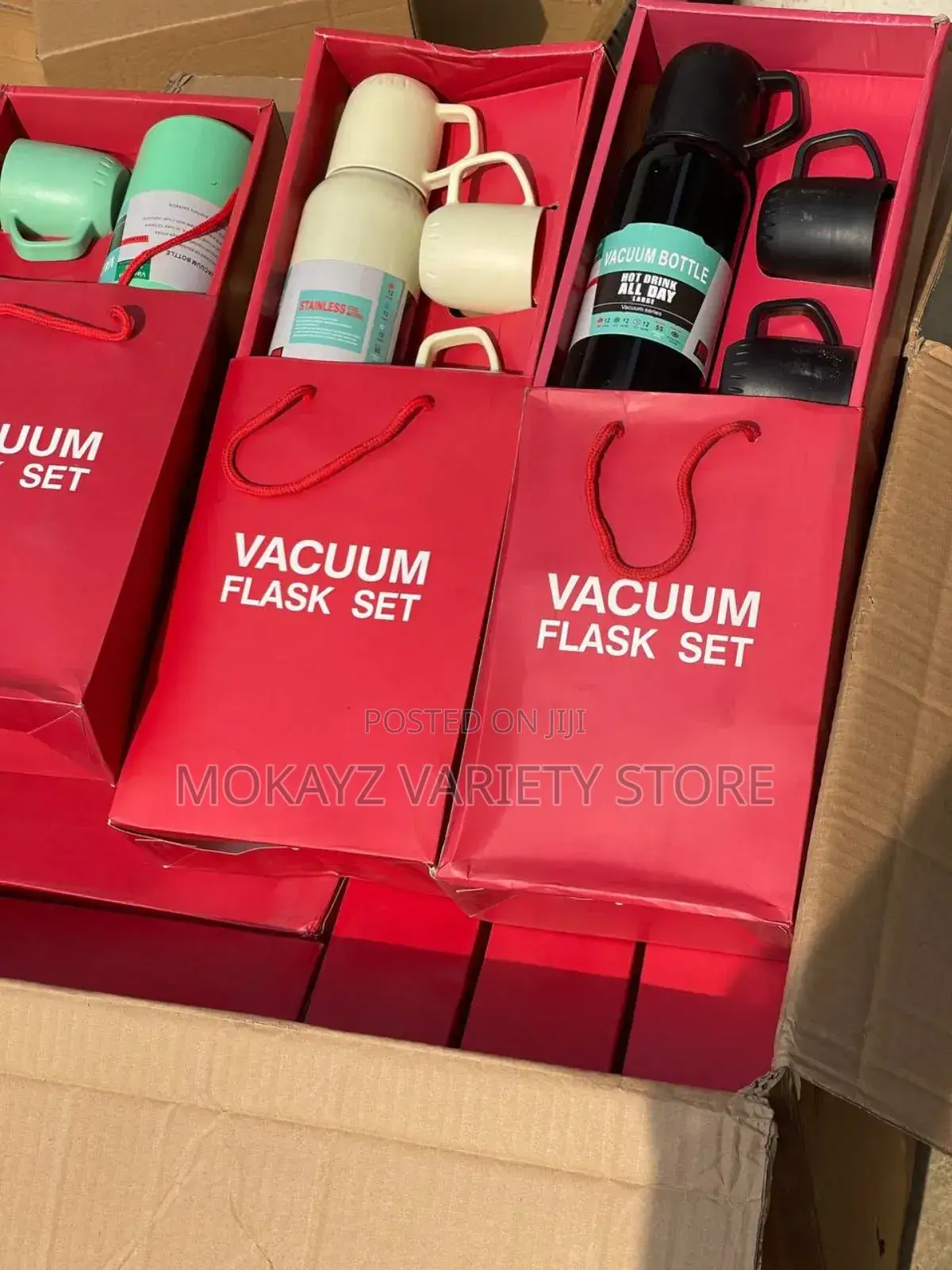 High Quality 3in1 Vacuum Flask Set