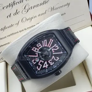 Frank Muller Luxury Quality Leather Strap Wristwatches