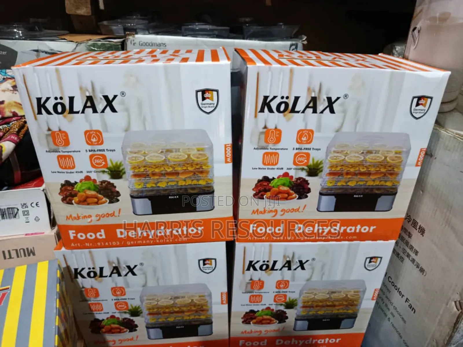 Kolax Food Dehydrator- 5 Layer Trays
