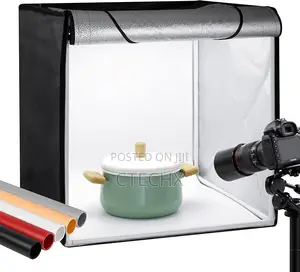 Duclus 30cm / 12" X 12'', Portable Photo Booth Light Box