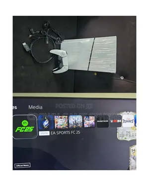 Photo - Clean Ps5 Slim 1tb With 5 Games 4 Sale or Swap