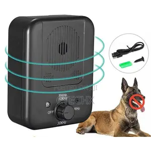 Dog Ultrasonic Anti Barking Control Device Rechargeable 33ft Range