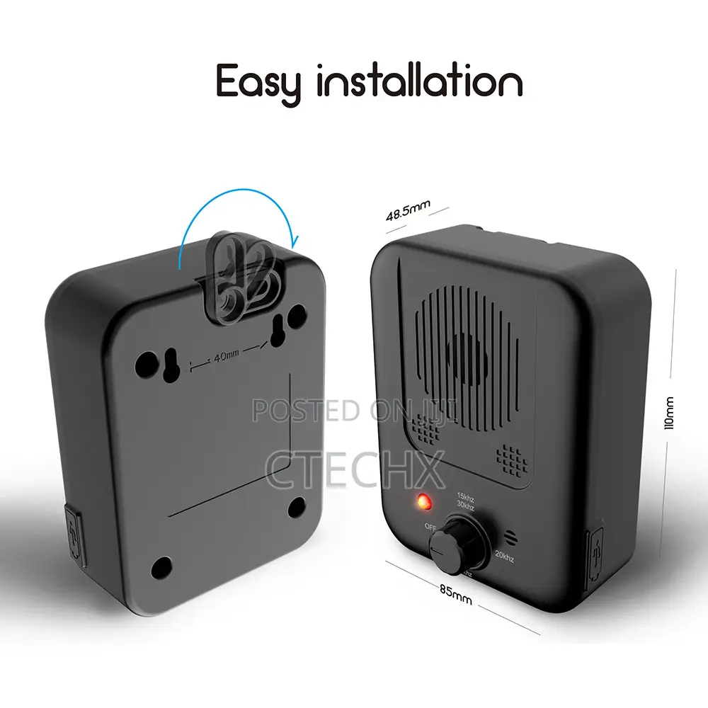Dog Ultrasonic Anti Barking Control Device Rechargeable 33ft Range