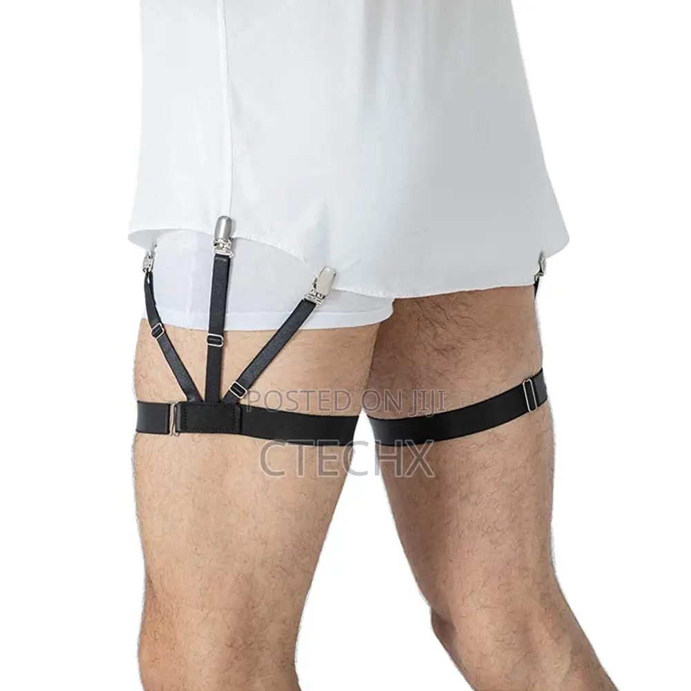 Men Shirt Stays Garters