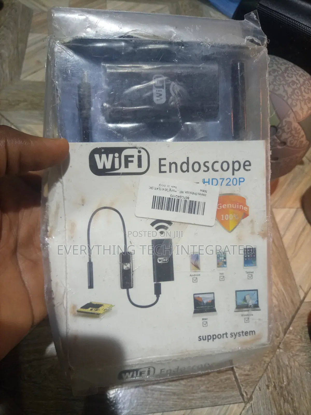 Inspection Mirror Wifi Endoscope 8mm Waterproof