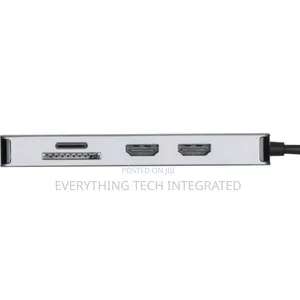 Targus Usb-C Dual Hdmi Docking Station With 100w Pd