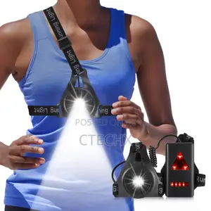 Running Light Lamp, Usb Rechargeable Led Body Torch