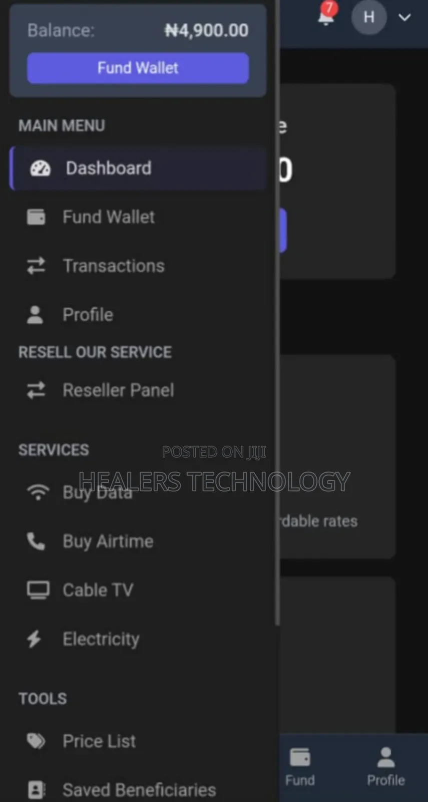 Own A Standard Vtu Website