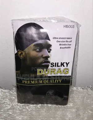 Silky Durags in Lakowe (Black, Grey, Blue, White)