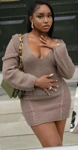 Photo - Beautiful Knitted Short Sexy Dress