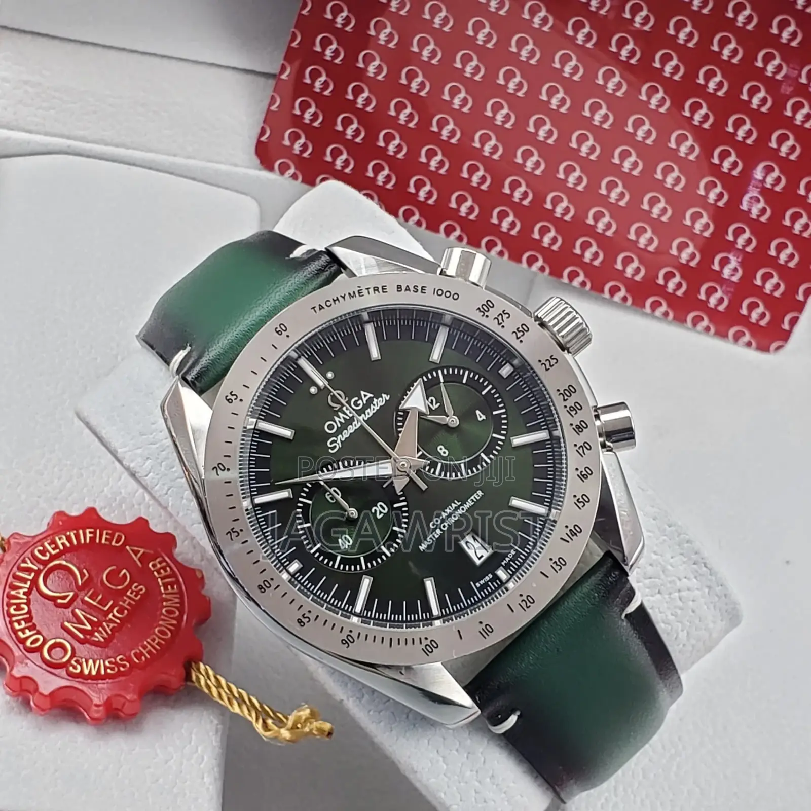Omega Speed Master Leather