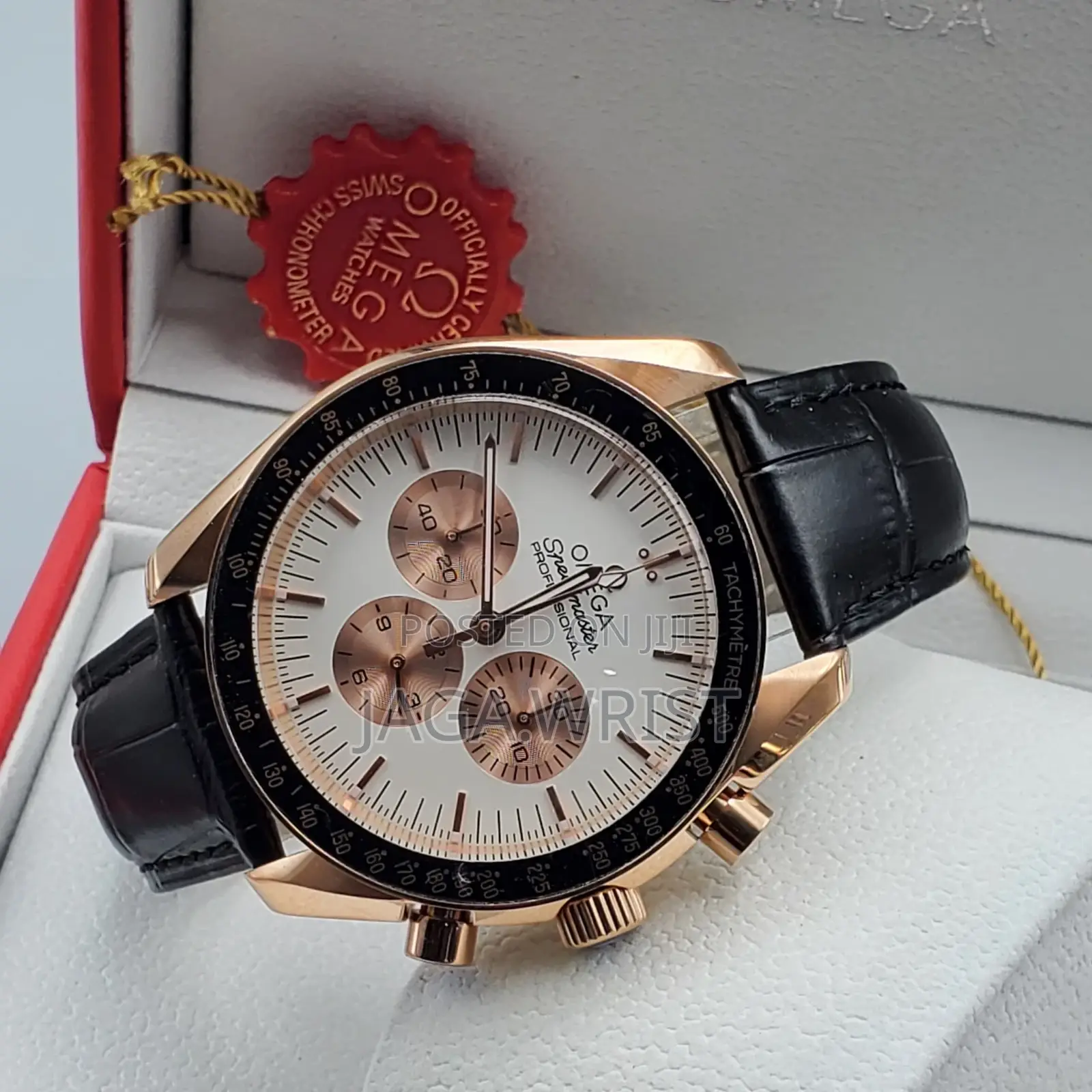 Omega Speed Master Leather