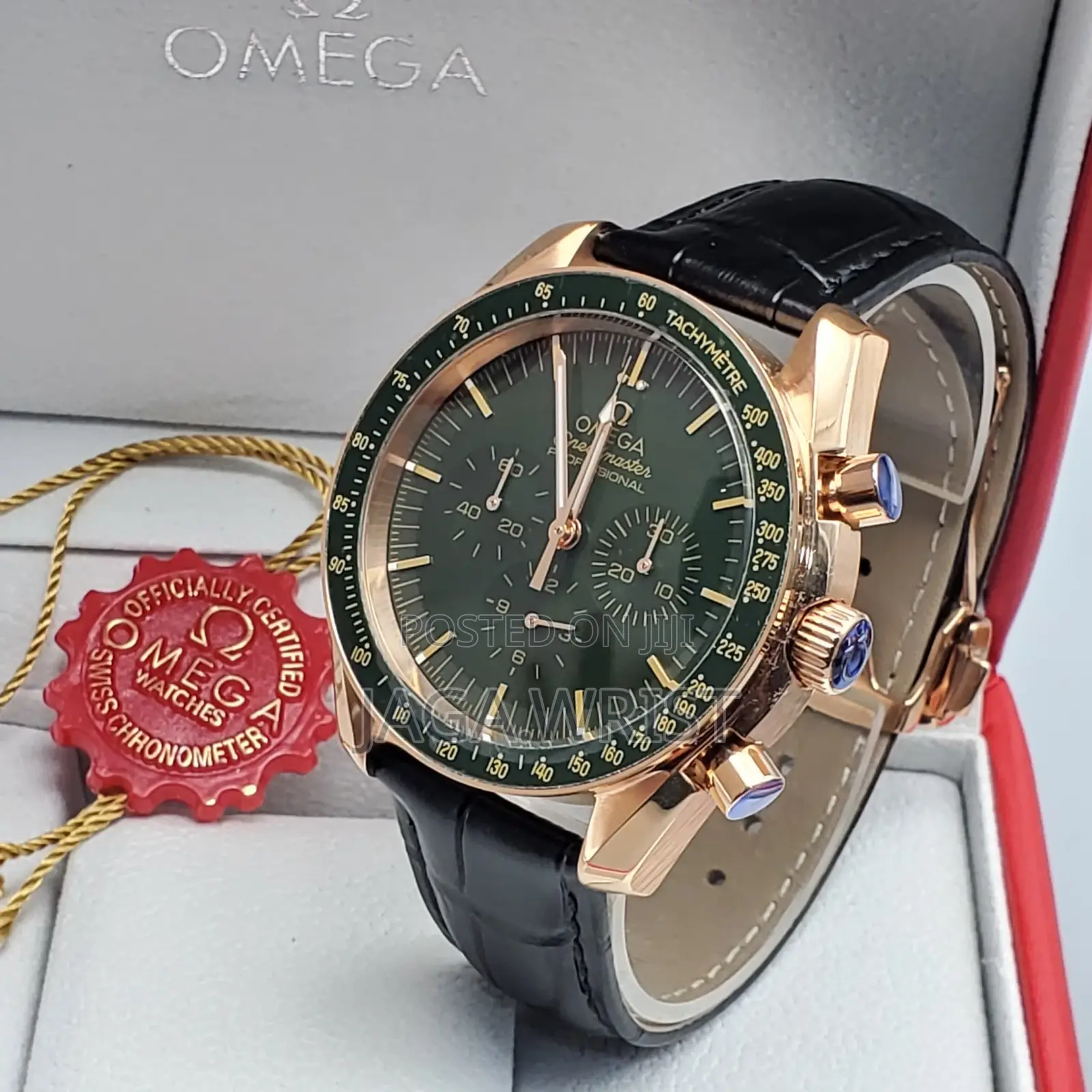 Omega Speed Master Leather