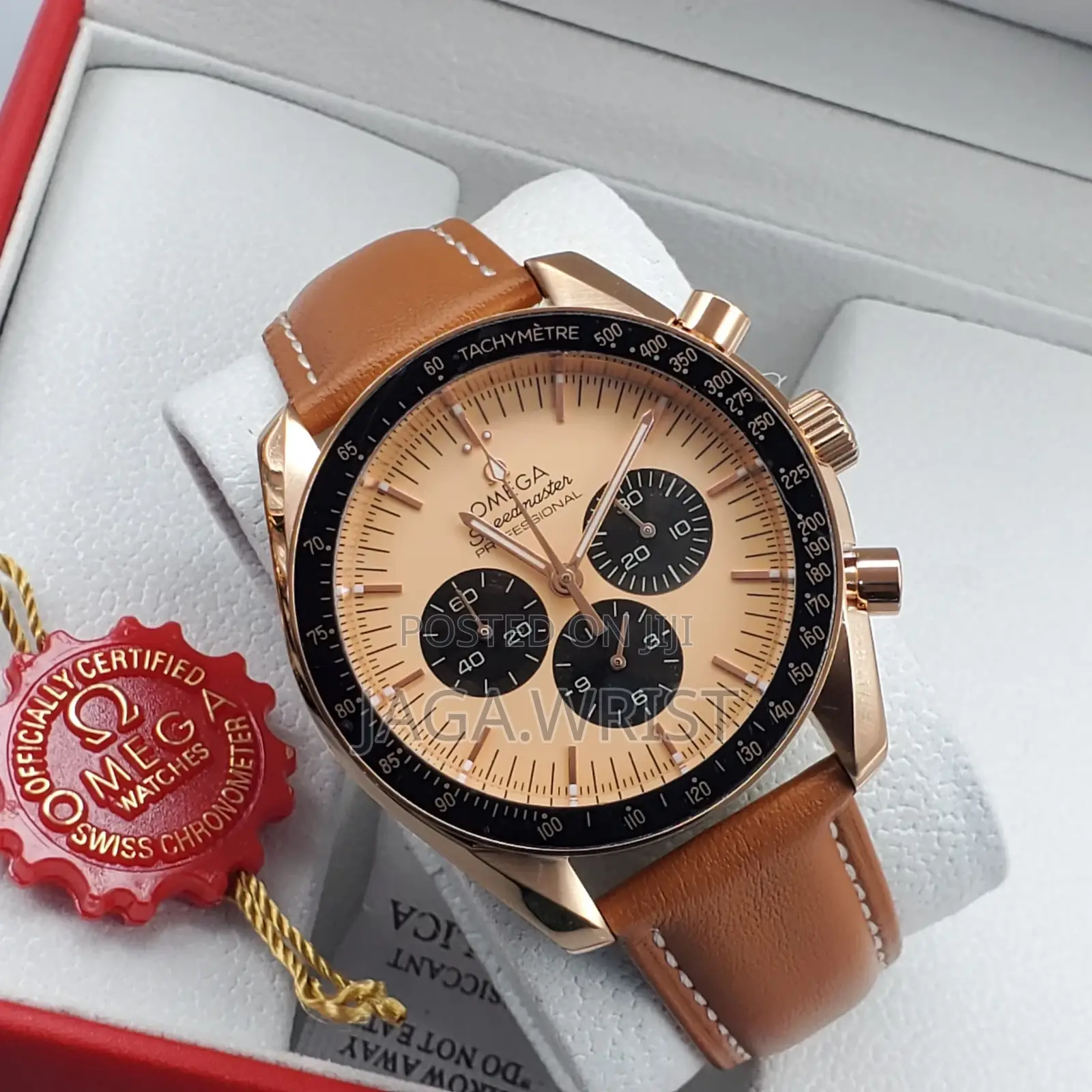Omega Speed Master Leather