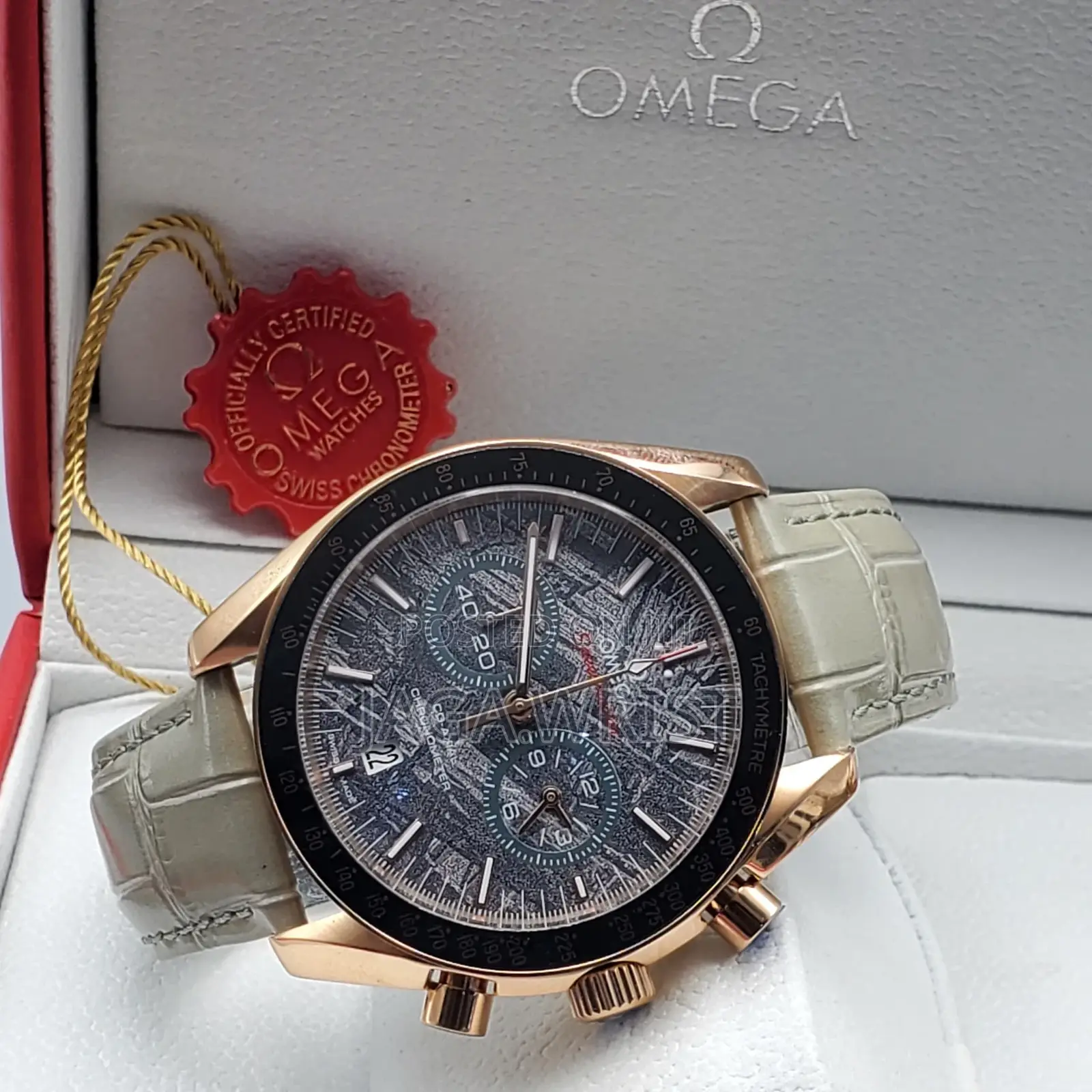 Omega Speed Master Leather